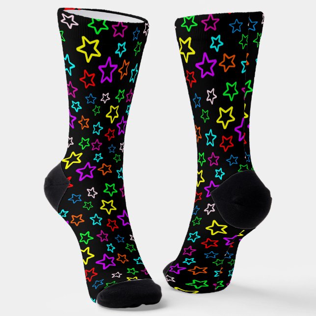 Living With Stars Socks (Angled)