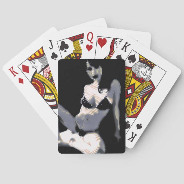 LivingDoll 4 Playing Cards (Back)