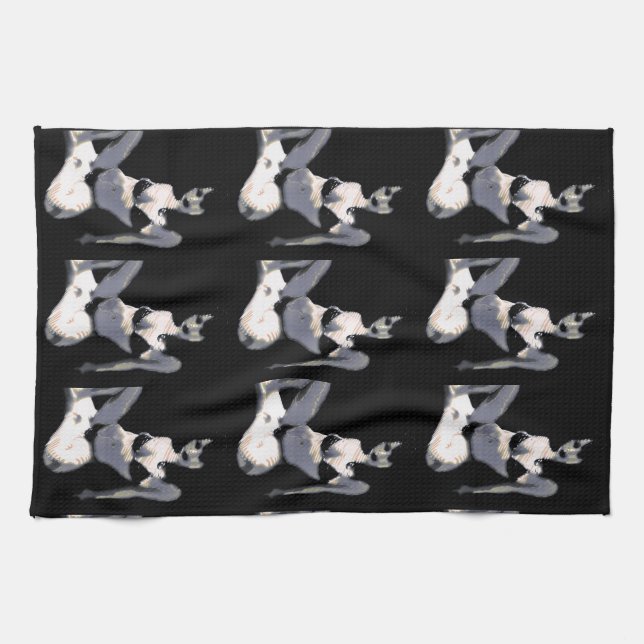 LivingDoll 4 Tea Towel (Horizontal)