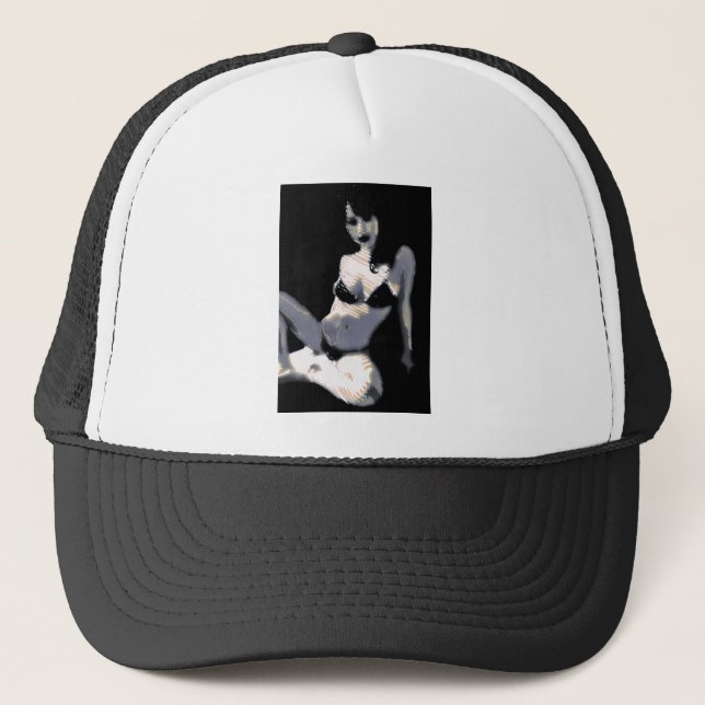LivingDoll 4 Trucker Hat (Front)