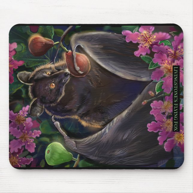Livingstone Flying Fox Mouse Pad (Front)