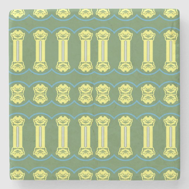 Livingstone Stone Coaster (Front)