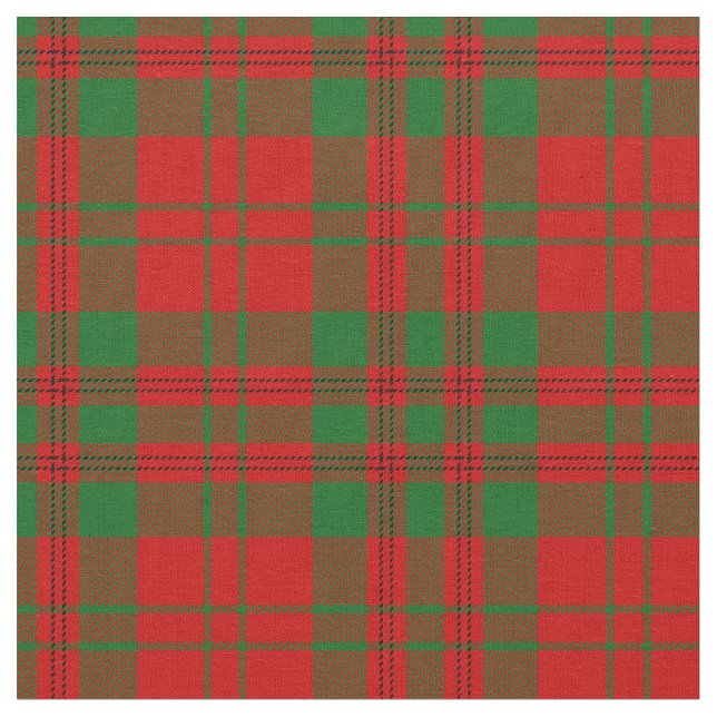 Livingstone Tartan Print Fabric (Close Up)