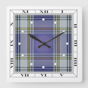 Livingstone Tartan Wall Clock