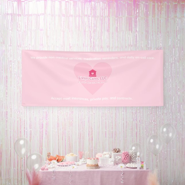 Liviys Cares Logo Banner (Party)