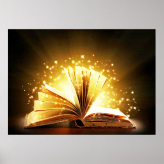 Livre magique poster