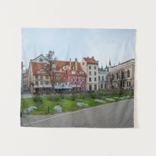 Livu square in Riga, Latvia Tapestry