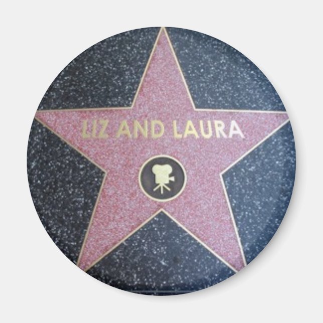 Liz and Laura Magnet (Hollywood Star) (Front)