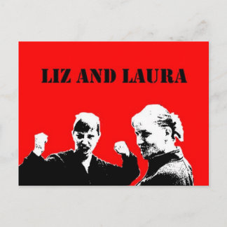 Liz and Laura Postcards