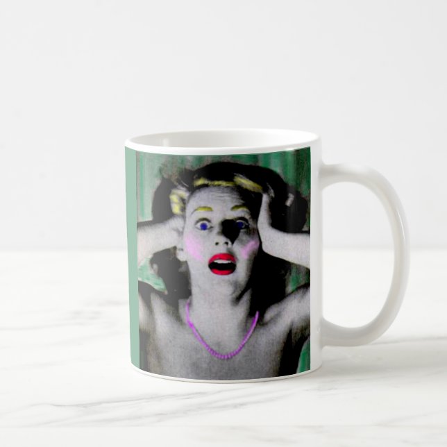 Liz is horrified and terrified coffee mug (Right)