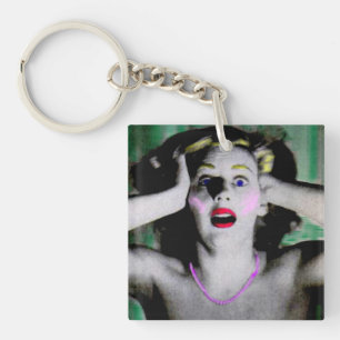 Liz is horrified and terrified key ring