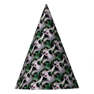 Liz is horrified and terrified party hat