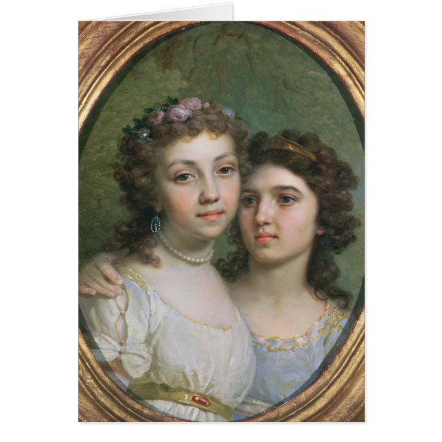 Lizanka and Dashenka, 1784 (Front)