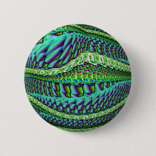 Lizard 6 Cm Round Badge