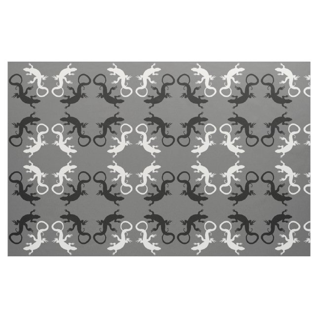 Lizard Art Fabric Reptile Lizard Pattern Fabrics (Yard)