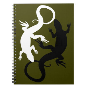 Lizard Art Notebook Reptile Art Journal Book