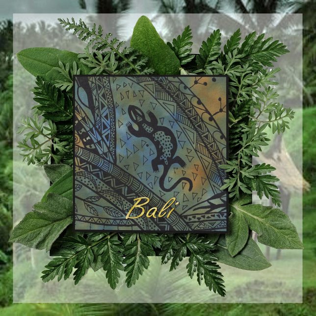 Lizard Batik Invitation (Creator Uploaded)