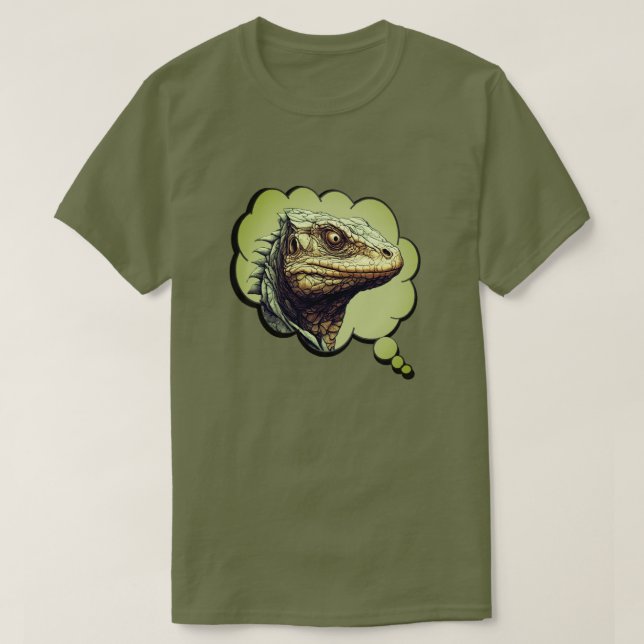 Lizard Brain T-Shirt (Design Front)