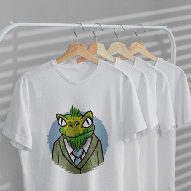 Lizard Cartoon Suit T-Shirt (Creator Uploaded)