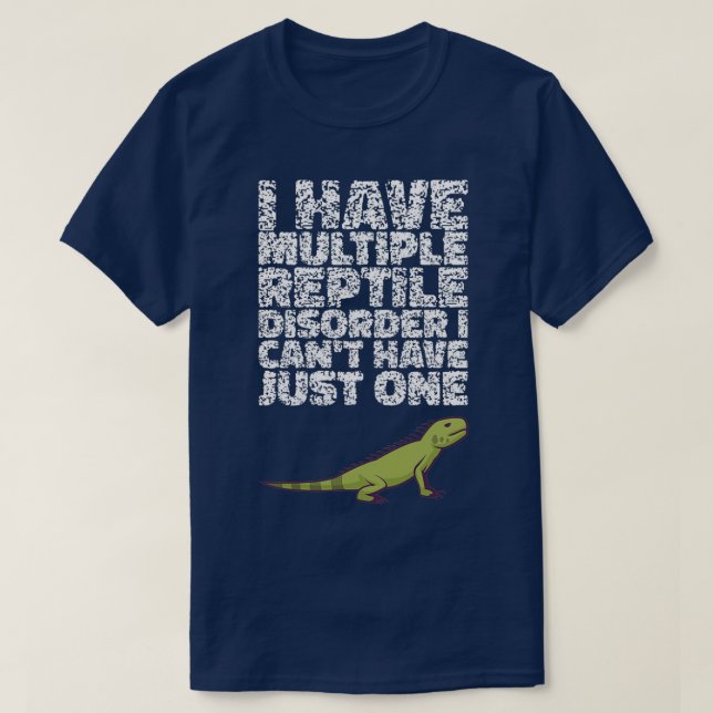 Lizard Gifts for Reptile Lover Keeper 1 T-Shirt (Design Front)