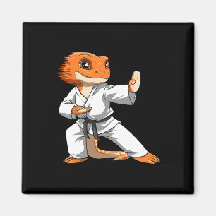 Lizard Karate Bearded Dragon Owners Bearded Dragon Magnet