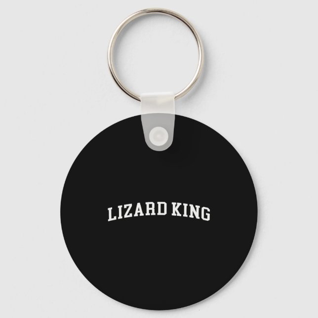 Lizard King  Key Ring (Front)