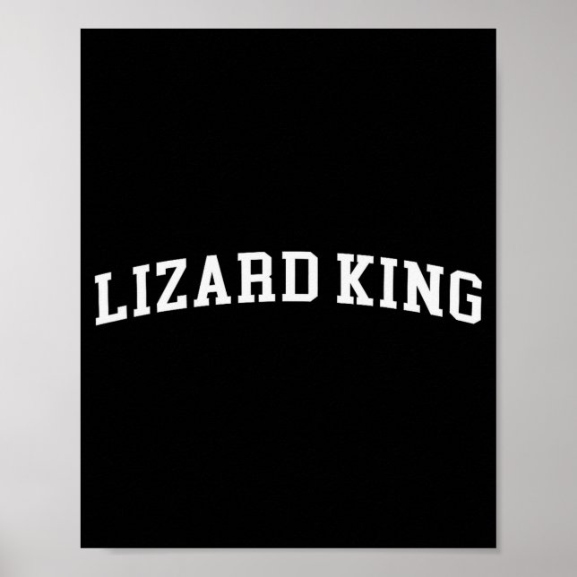 Lizard King  Poster (Front)