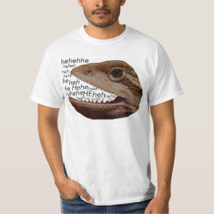 lizard laughing shirt