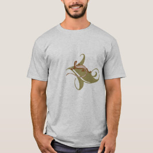 Lizard Leaf Tee (Front and Back)