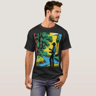 Lizard Leaves & Colour T-Shirt