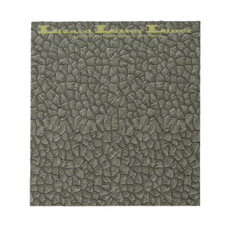 Lizard Litter Liner Green Scale Notepad