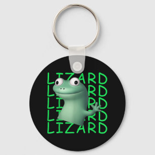 Lizard Lizard Lizard Funny Meme _1  Key Ring