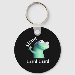 Lizard Lizard Lizard Funny Meme Key Ring