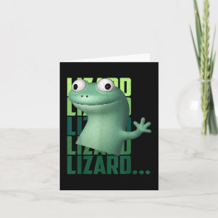 Lizard Lizard Lizard Funny Meme T-shirt_2.png  Card