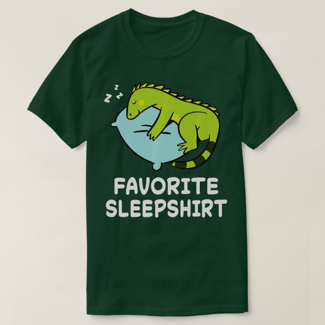 Lizard Lizards Nap Sleeping Sleep Pajama Pyjamas N T-Shirt (Design Front)