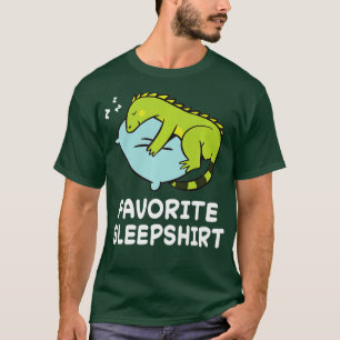 Lizard Lizards Nap Sleeping Sleep Pajama Pyjamas N T-Shirt