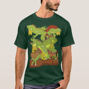 Lizard Lover Reptile Owner Pet Iguana T-Shirt