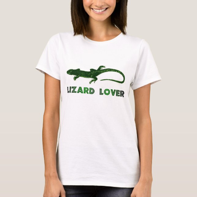 Lizard Lover T-Shirt (Front)
