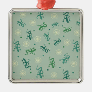 Lizard Metal Tree Decoration