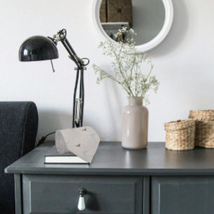 Lizard on Gray Photo Tiled Tie