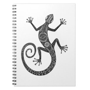 Lizard Or Salamander Doodle Notebook