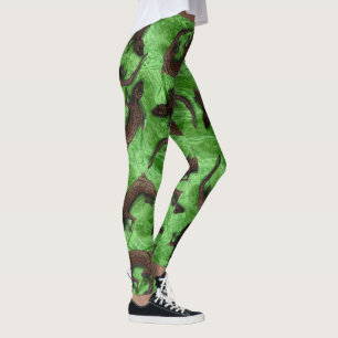 LIZARD PATTERN by Slipperywindow Leggings