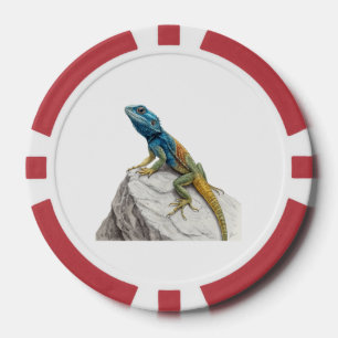 Lizard Poker Chips