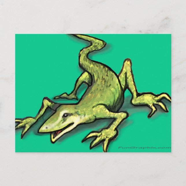 Lizard Postcard (Front)