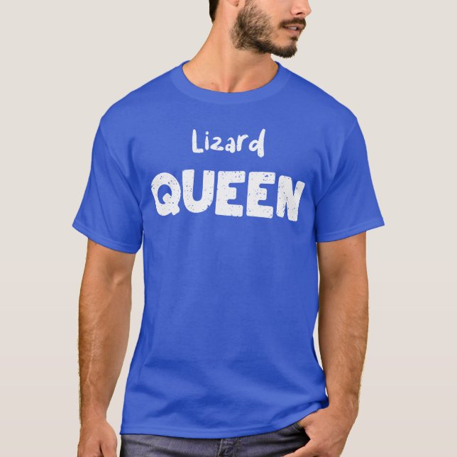 Lizard Queen Animal T-Shirt (Front)