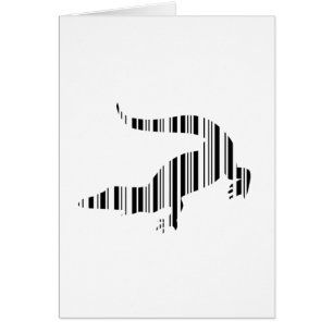 LIZARD REPTILE BAR CODE Crocodile Barcode Pattern