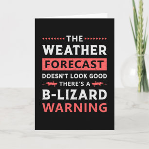 Lizard Reptile Gecko Reptiles Animal Funny Gift Card
