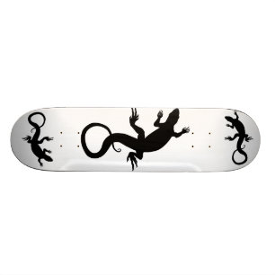 Lizard Skateboard Cool Reptile Art Skateboard