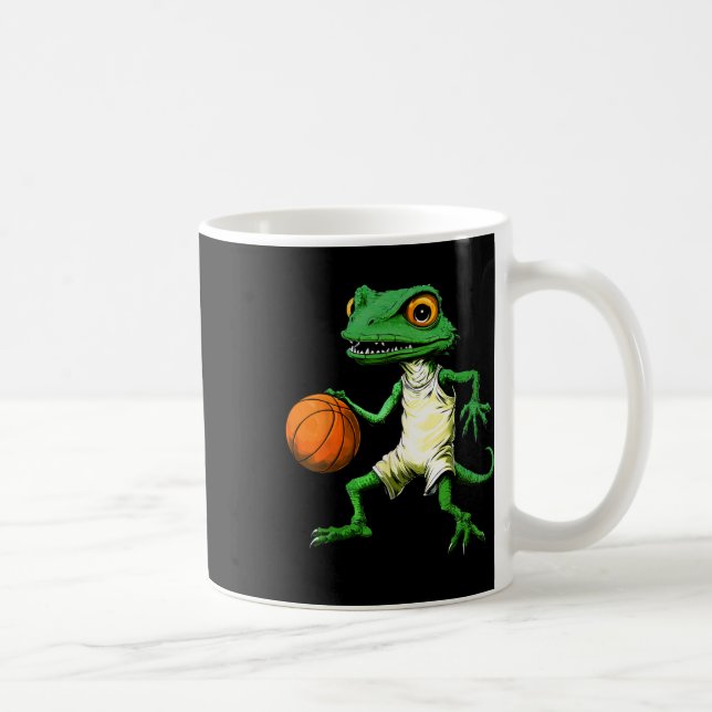 Lizard Sketll Player  Coffee Mug (Right)