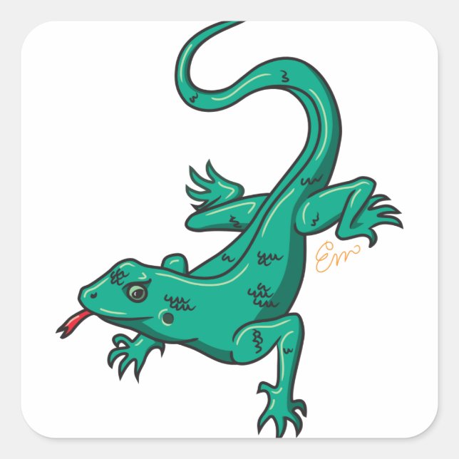 Lizard Sticker (Front)